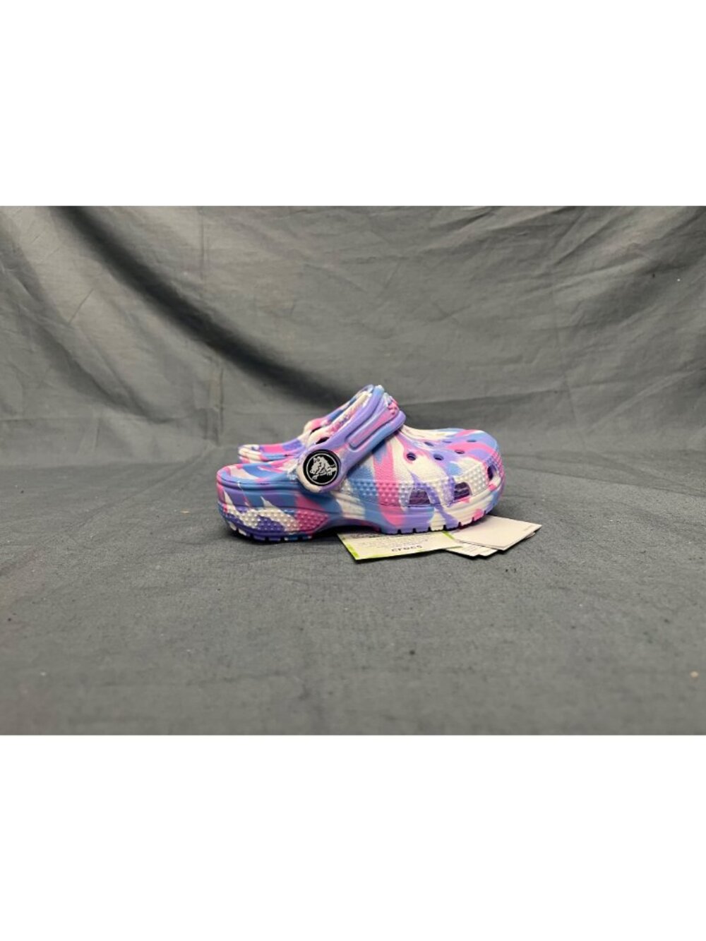 Crocs Toddler Classic Marbled Clog  t  Slip-On Purple Size 7  NEW NO BOX! - Picture 8 of 9